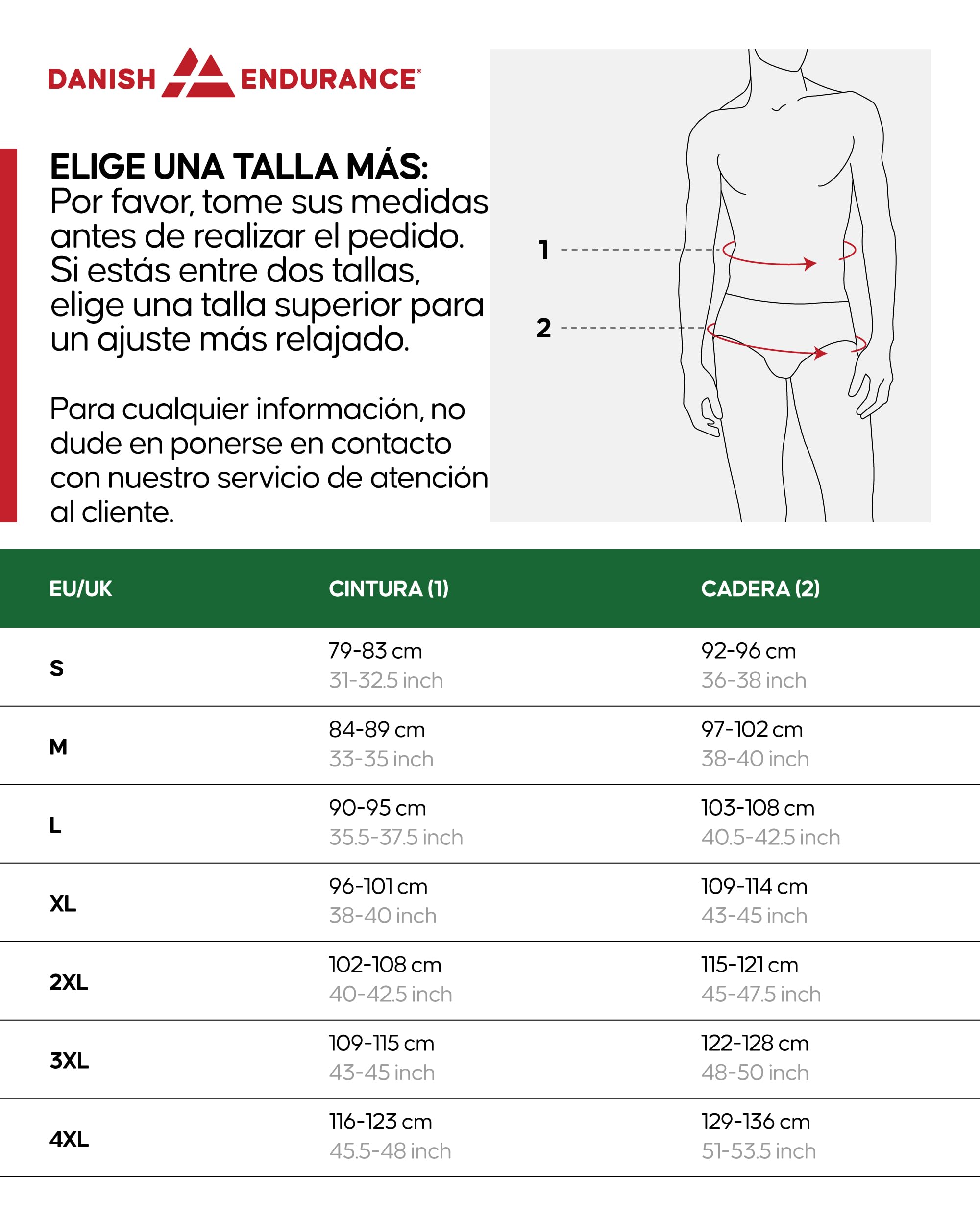 DANISH ENDURANCE Calzoncillos Hombre Boxer de Tela, 100% Algodon Organico Premium, Pack de 4 y 6 - Ropa Hombre, Ropa Interior