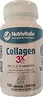 Colágeno Tipo 1 2 3 120 Cpaosulas Nutrivitalle Collagen