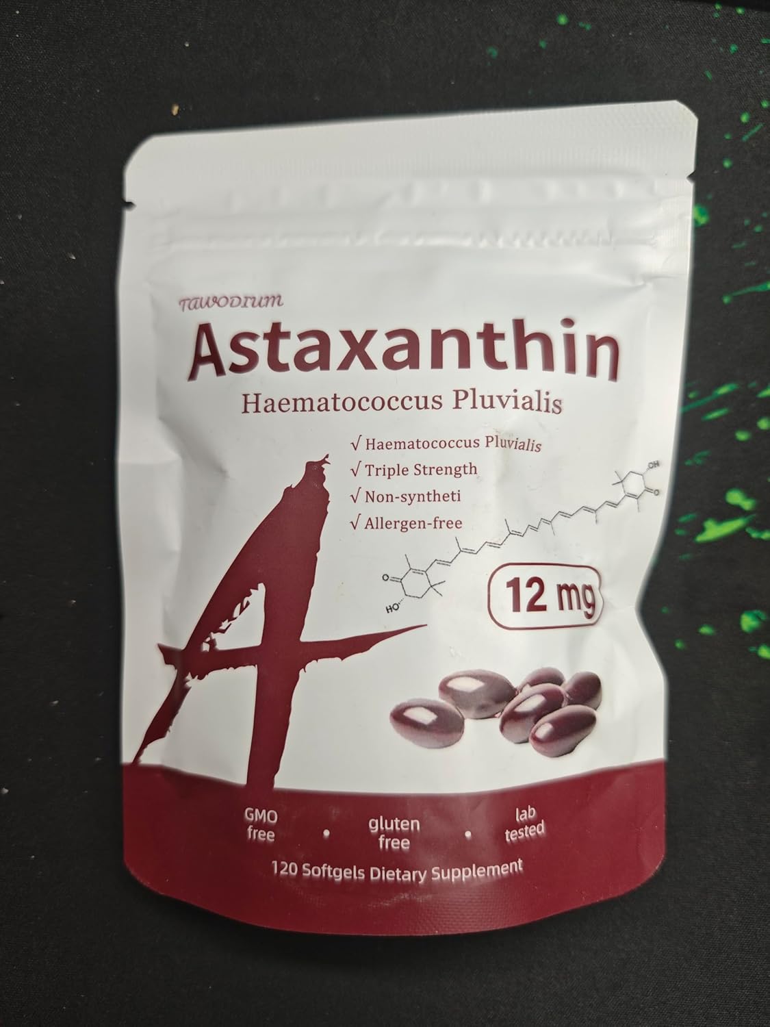 SUUDUUL Belano Astaxanthin 12mg, Triple Strength Skin Vitamins for Women with Antioxidant Activity,Supports Immune, Skin, Eye & Joint Health,Promote Internal Circulation,Chocolate Flavor,120 Servings - Image 7