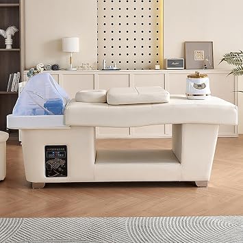 Salon Thai Massage Shampoo Bed Supports Water Circulation|Fumigation|Light Therapy Massage Table Hair Wash Bed