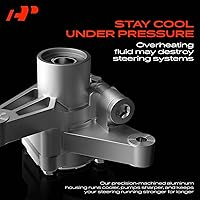 Vista 6 de Bomba de dirección asistida A-Premium, con polea y soporte Compatible con Nissan Altima 2007-2012, Maxima 2009-2014, Murano 2009-2014, motor de gas