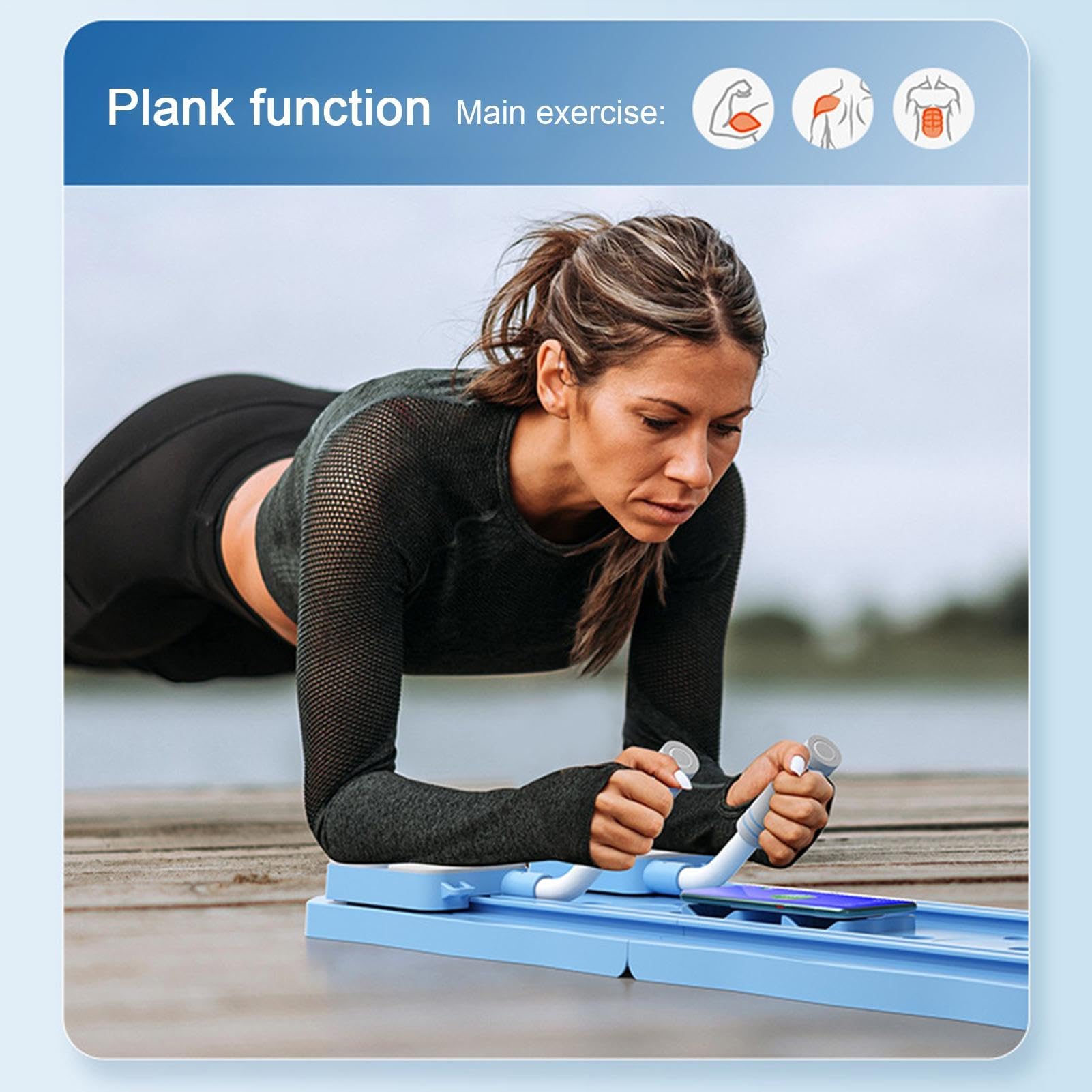 Kit di riformatore portatile per palestra domestica per principianti e appassionati di fitness, attrezzatura per esercizi fitness, attrezzatura multifunzionale per allenamento