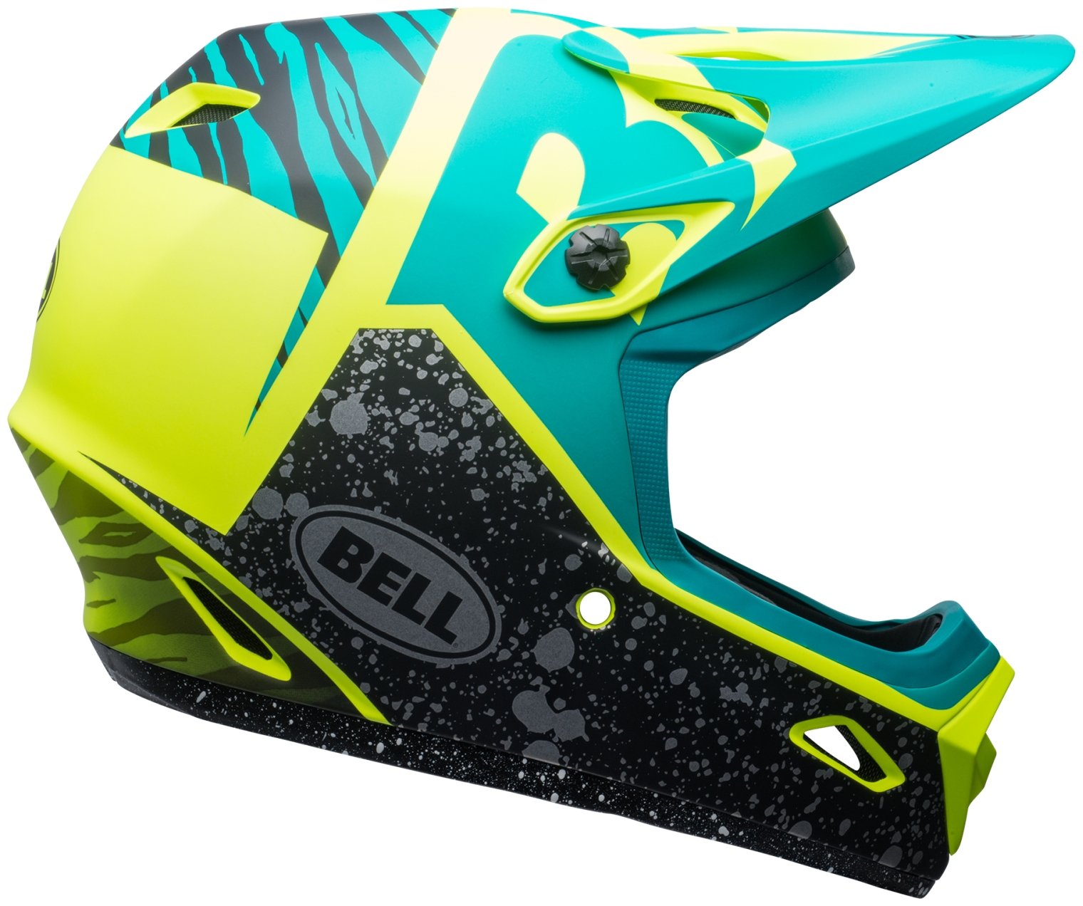 BELL Transfer-9 Cycling Helmet - Matte Retina Sear/Emerald Revolution Large