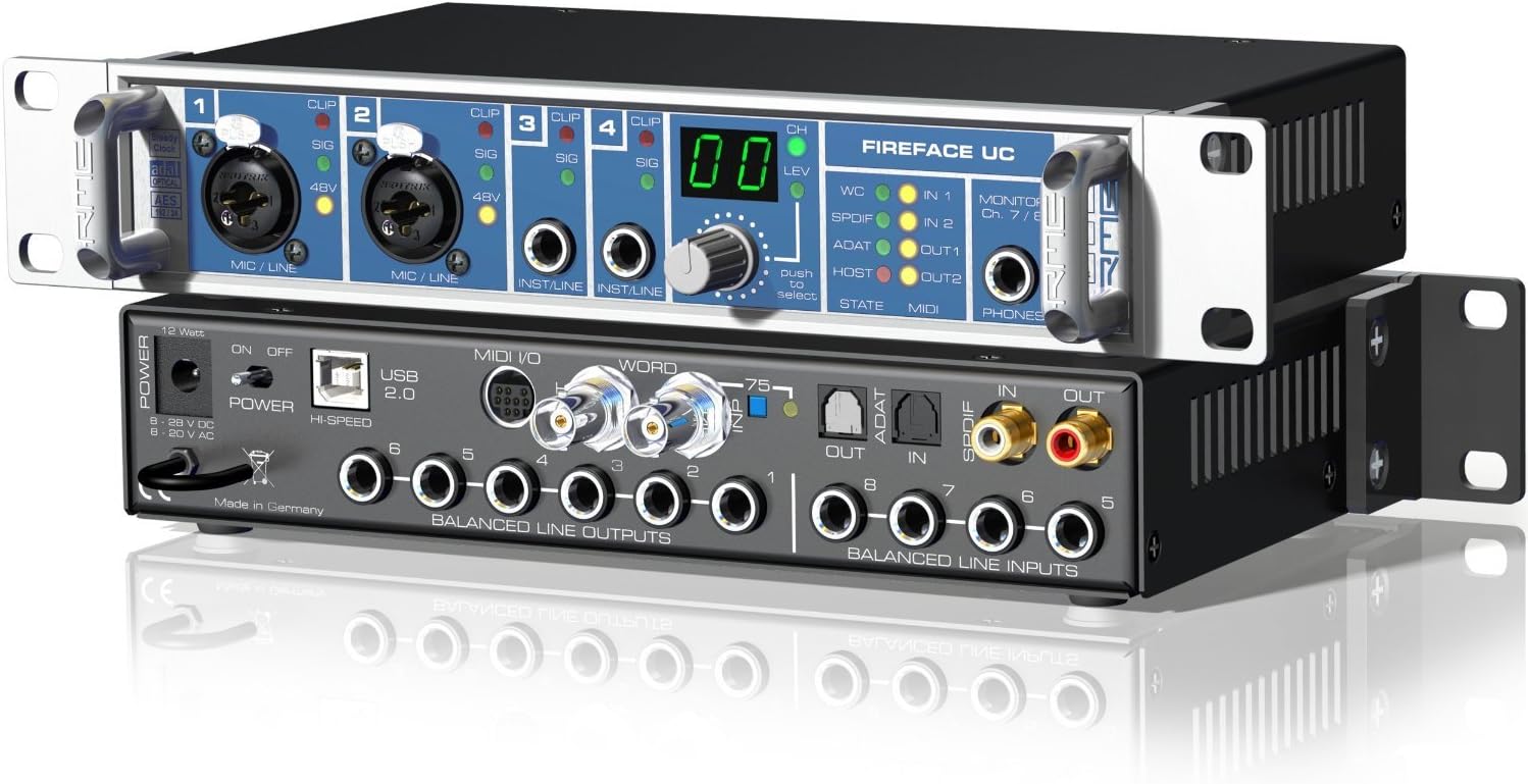 RME Fire Face UC Audio Interface