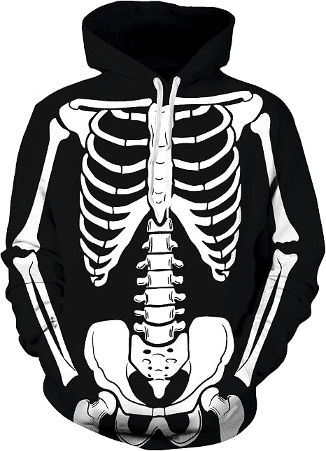 Goodstoworld 3D Novelty Hoodies Pullover Sweatshirt Graphic Print With Pockets S-3XL