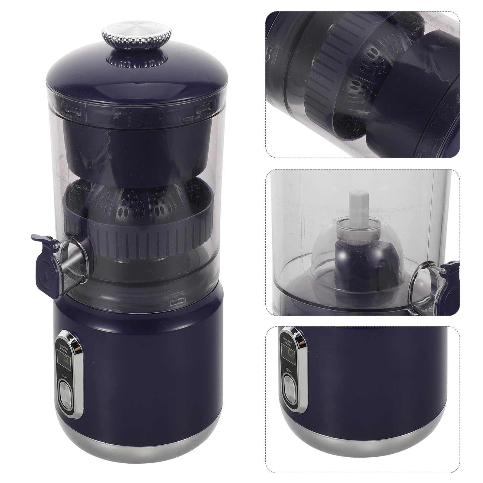 Exprimidor de Naranjas Portátil, Separador de Pulpa de Fruta, Plástico, 600ml, 45 W, 1300 Ma, para Verduras y Naranjas, Uso en Casa y Picnics al Aire Libre