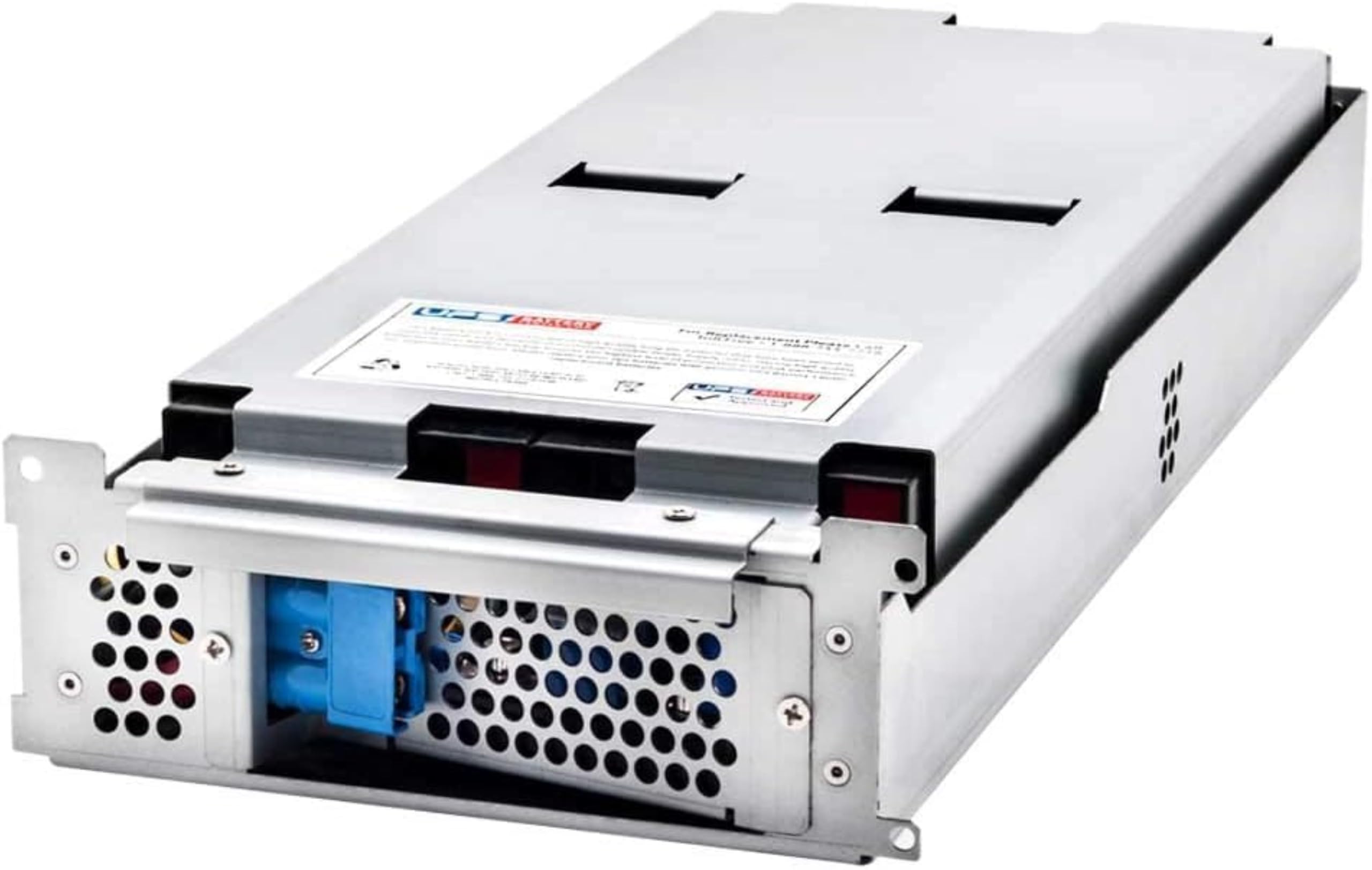 APC UPS Battery Replacement, RBC43, for APC Smart-UPS Models SMT2200RM2U, SMT2200RM2UC, SMT2200RM2UNC, SMT3000RM2U, SMT3000RM2UC, SUA2200RM2U, SUA3000RM2U, SUM1500RMXL2U, SUM3000RMXL2U, select others