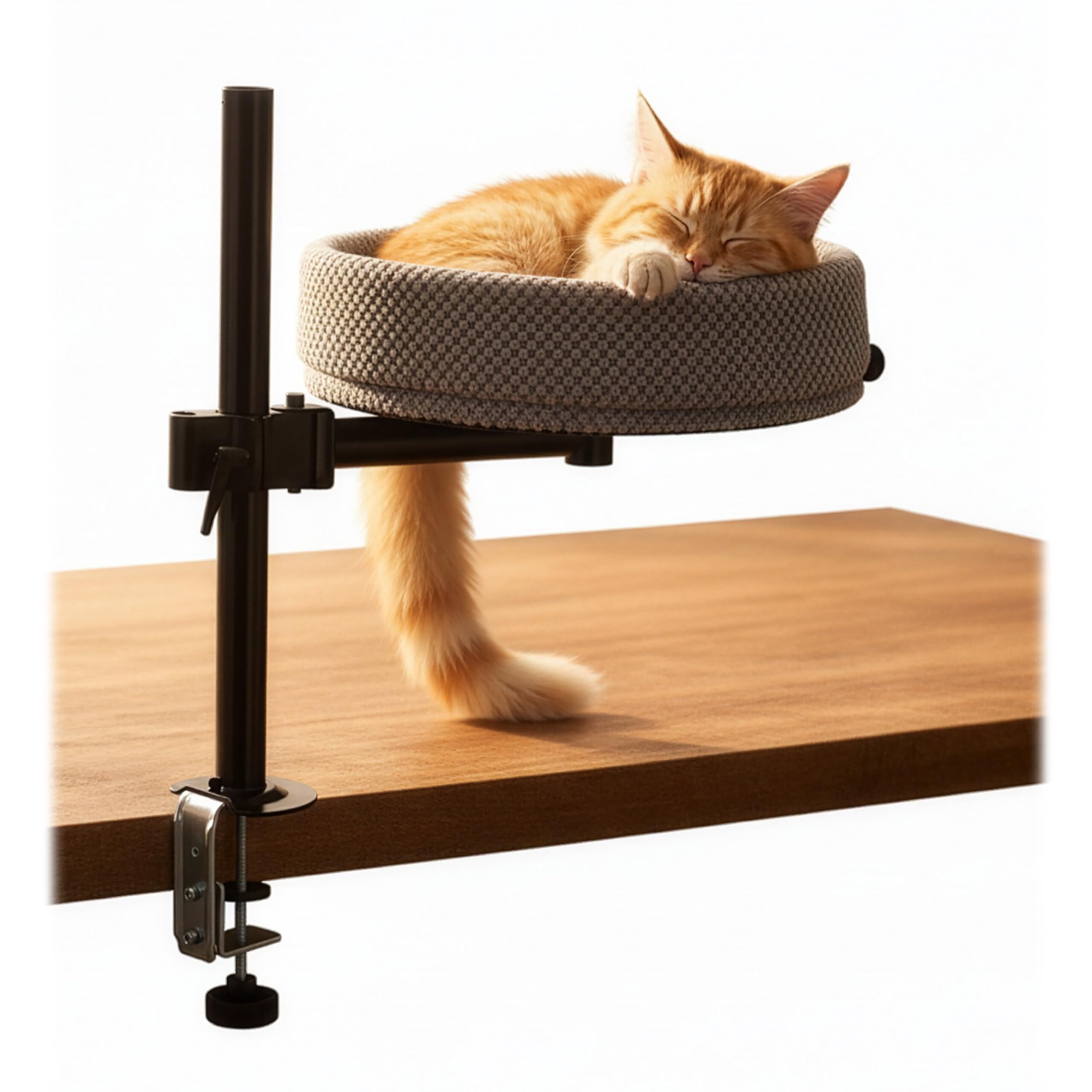 Lit pour chat sur pied pour éviter les chats sur le clavier
