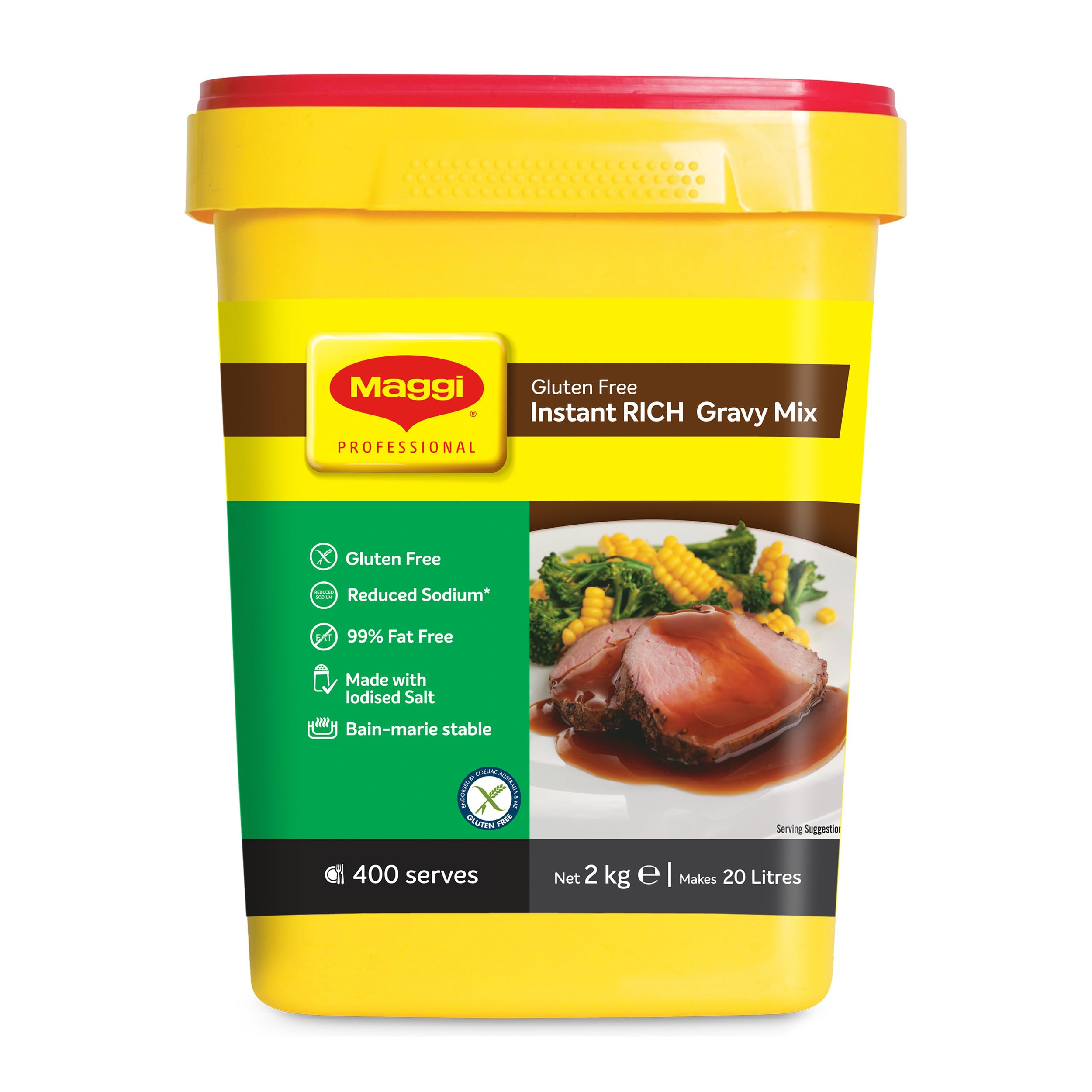 Maggi Gluten Free Instant Rich Gravy Mix 2 kg
