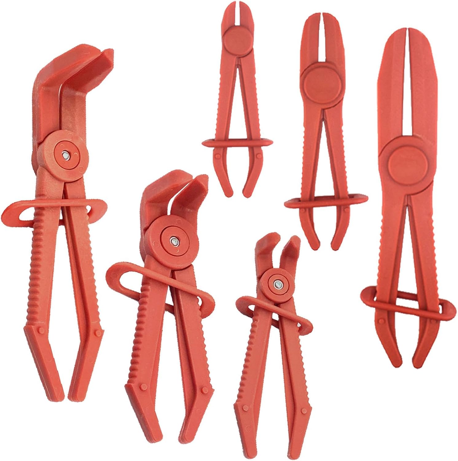 6pcs Hose Clamp Pliers, Hose Pinch Off Pliers, Hose Pinch