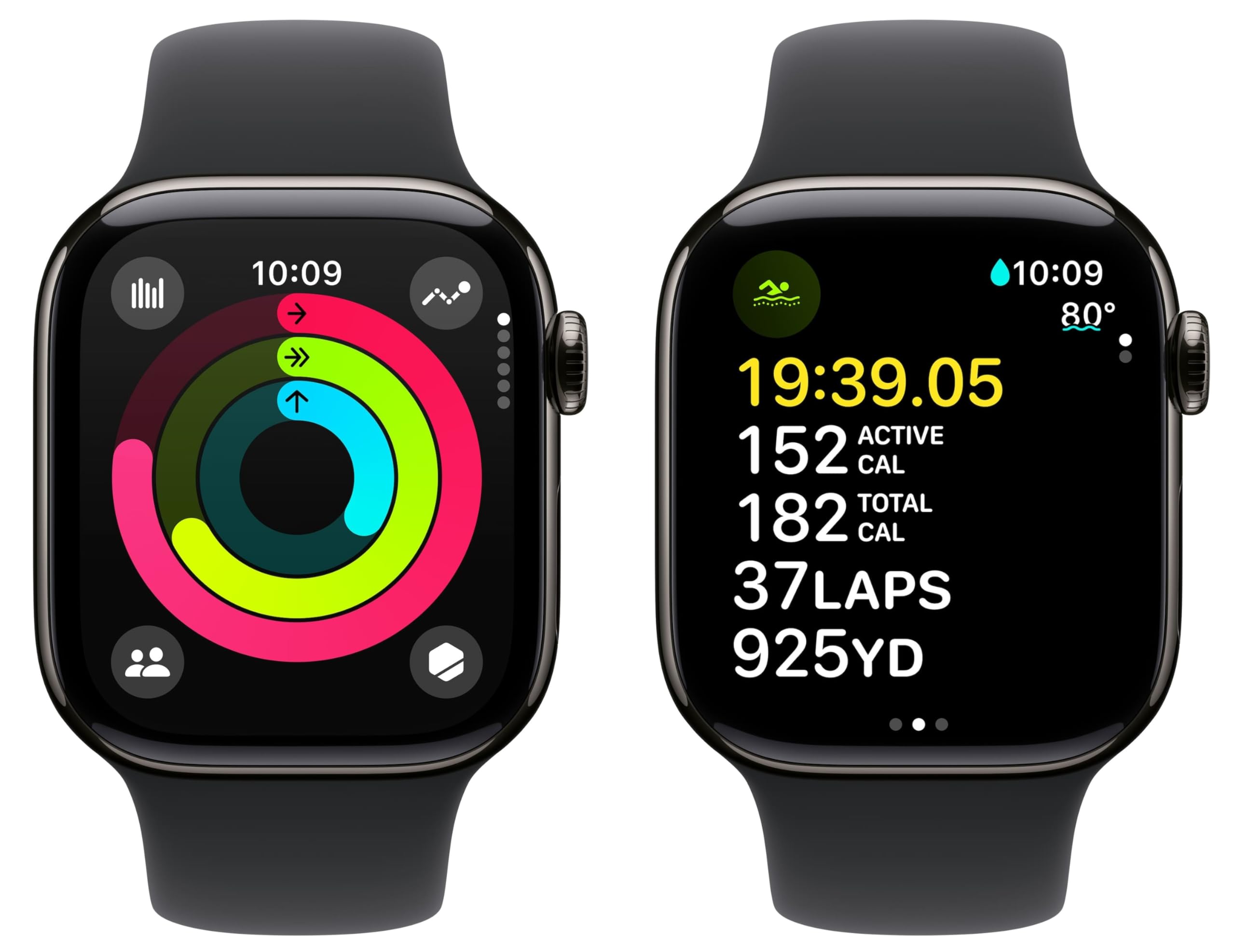 Amazon.com: Apple Watch Series 10 [GPS + Cellular, 46mm] - Slate