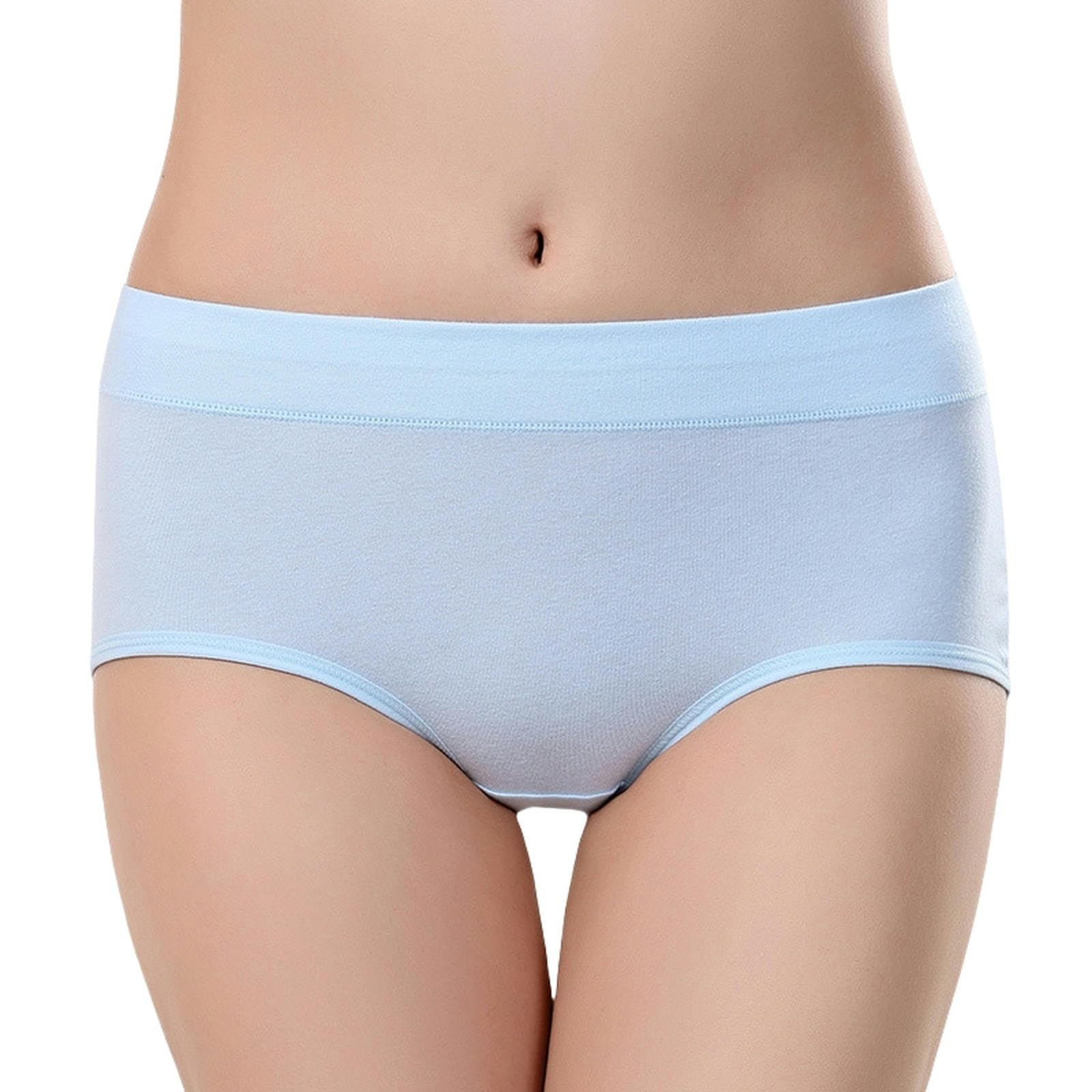 Culottes pour femmes en coton bleu clair XXL idéales pour le sport et le bien-être