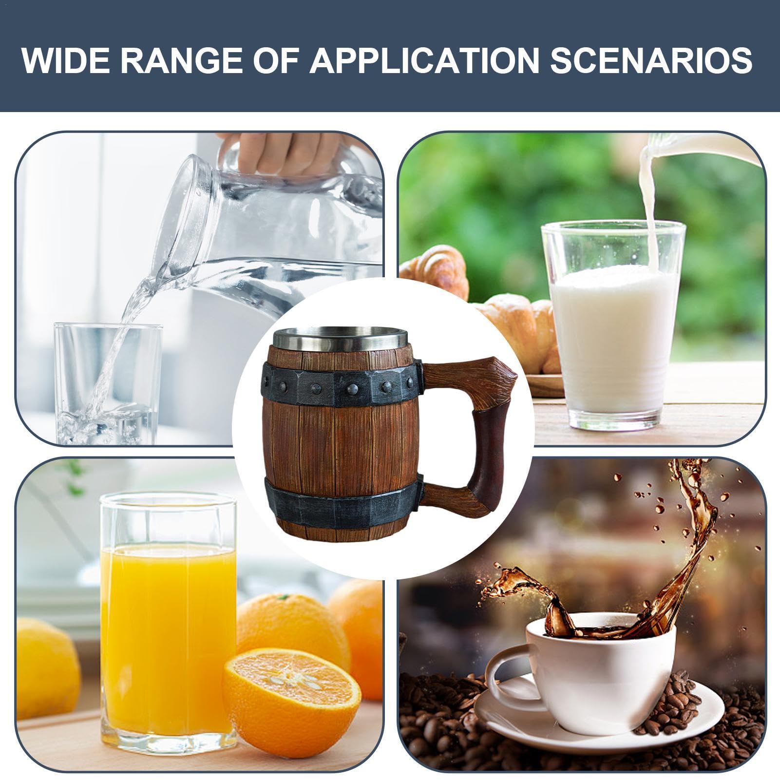 SAL Chope à Bière En Alliage De Verre Tasse à Bière En Verre En Alliage Tasse à Bière Matal