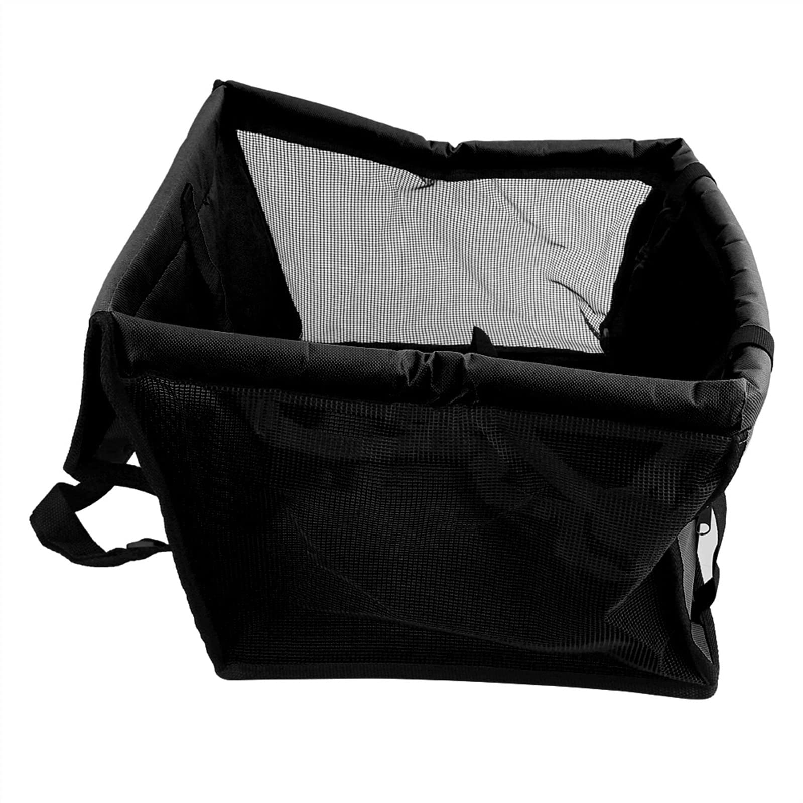 Funda Asiento Coche Perro Transpirable Coche Mascota Perro Asiento Cubierta Oxford Tela Mascota Cesta Malla Cesta Negro Funda Coche Perro