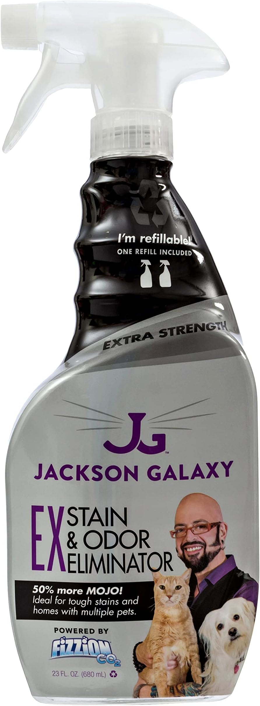 Jackson Galaxy Pet Stain and Odor Eliminator by Fizzion