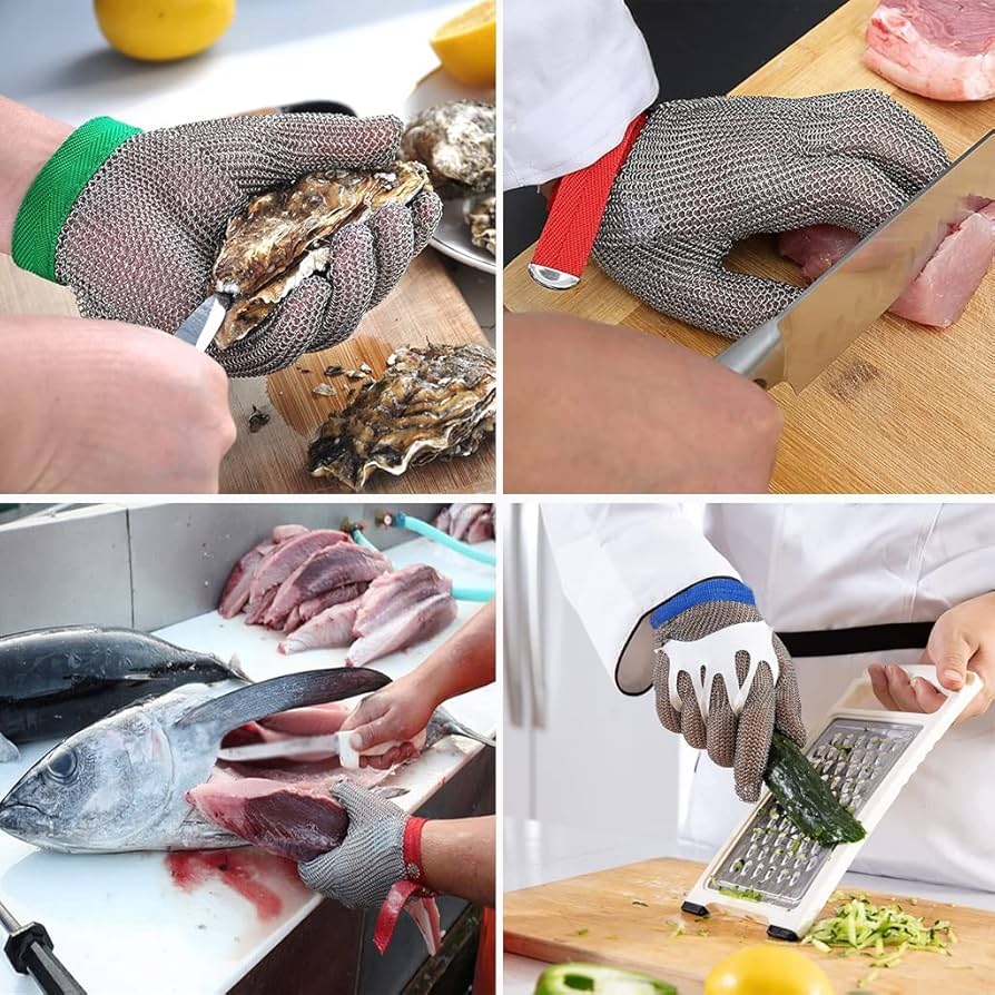 腕用鎖かたびら　ステンレス製　チェーンメイル　　手甲　防犯　籠手　鉄甲 ステンレス製 鎖かたびら 帷子 チェーンメイル - メルカリ