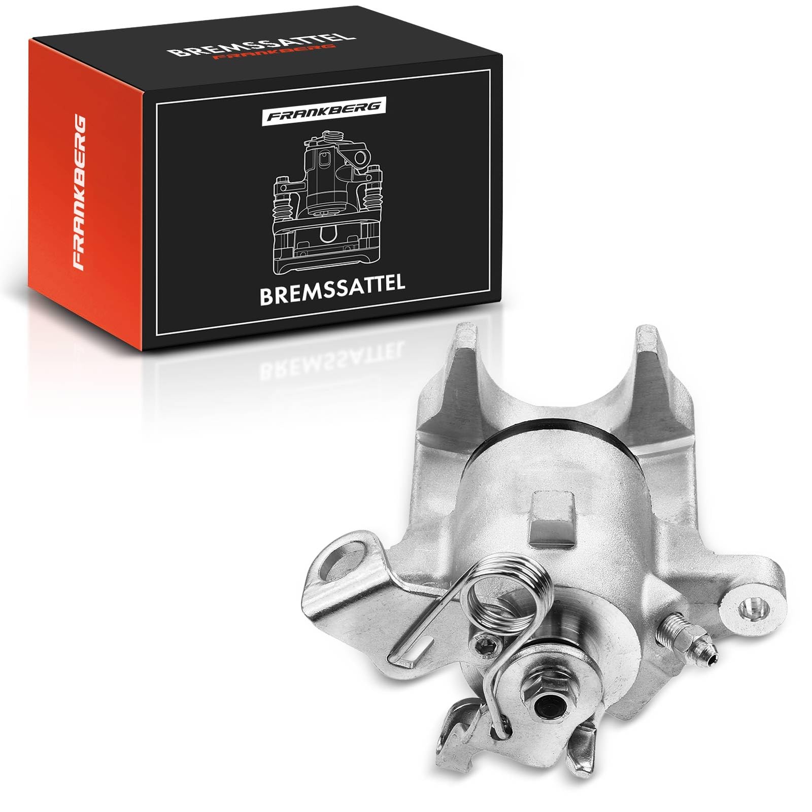 Frankberg Bremssattel Bremszange Hinten Rechts Aluminium Kompatibel mit Golf IV Polo Fabia I Fabia II A3 Leon Ibiza III TT Cordoba Toledo II R.o.o.m.s.t.e.r Replace# 1J0615424D