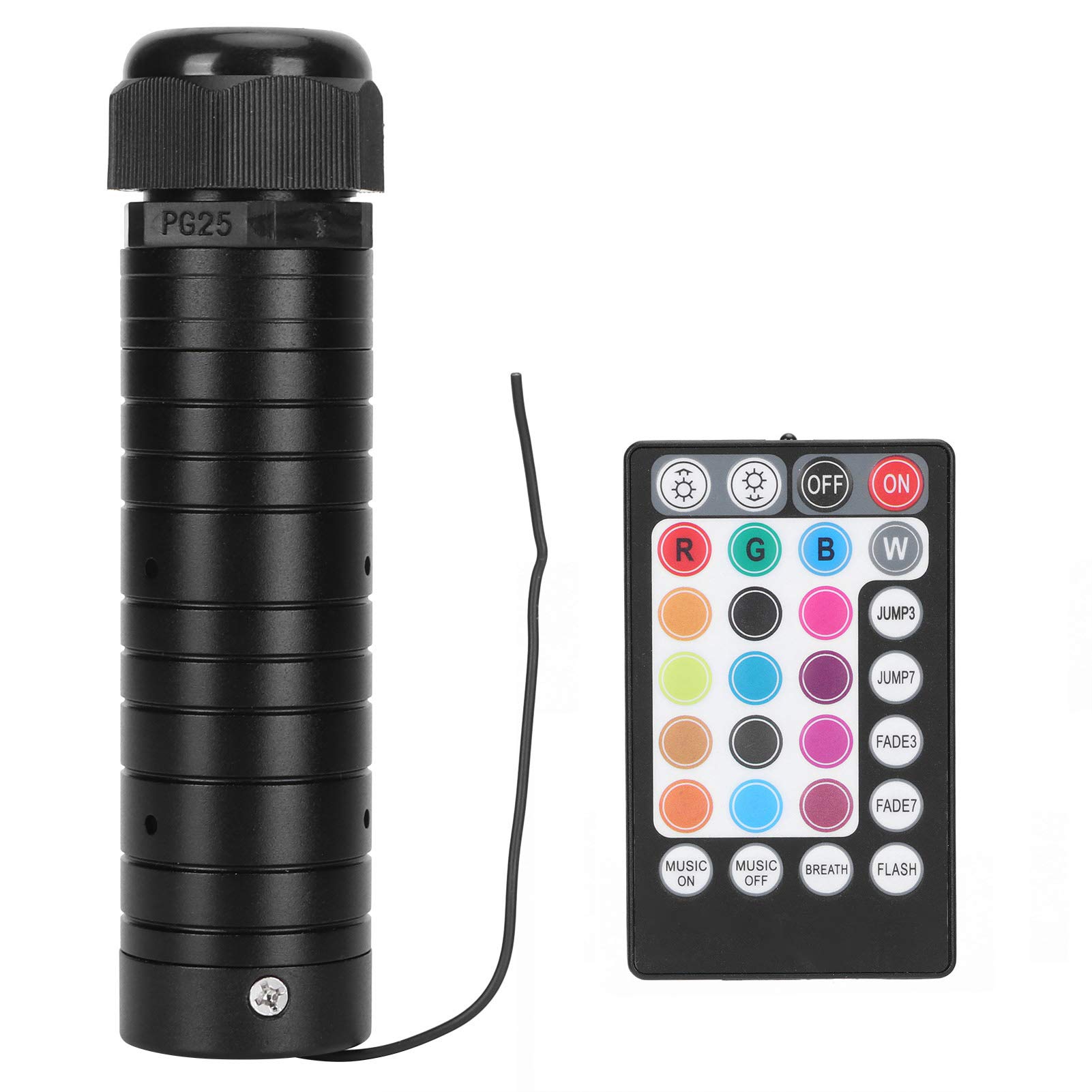 Fibre optique LED voiture 12V éclairage coloré de plafond télécommandé - 8