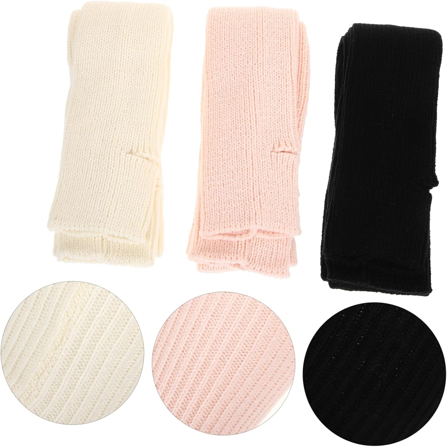 6 Pairs Ballet Socks Knitting Leg Warmers Leg Warmers for Winter for Girls Warm Leg Socks
