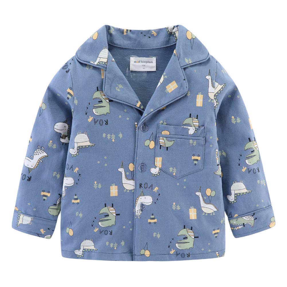 Mud Kingdom Niños Niñas Conjunto de Pijamas Caricatura Abotonar