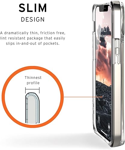 Miniatura 3 de URBAN ARMOR GEAR UAG-IPH20SY-ICC iPhone 12 Mini (5.4) Shockproof Case, PLYO Ice Clear
