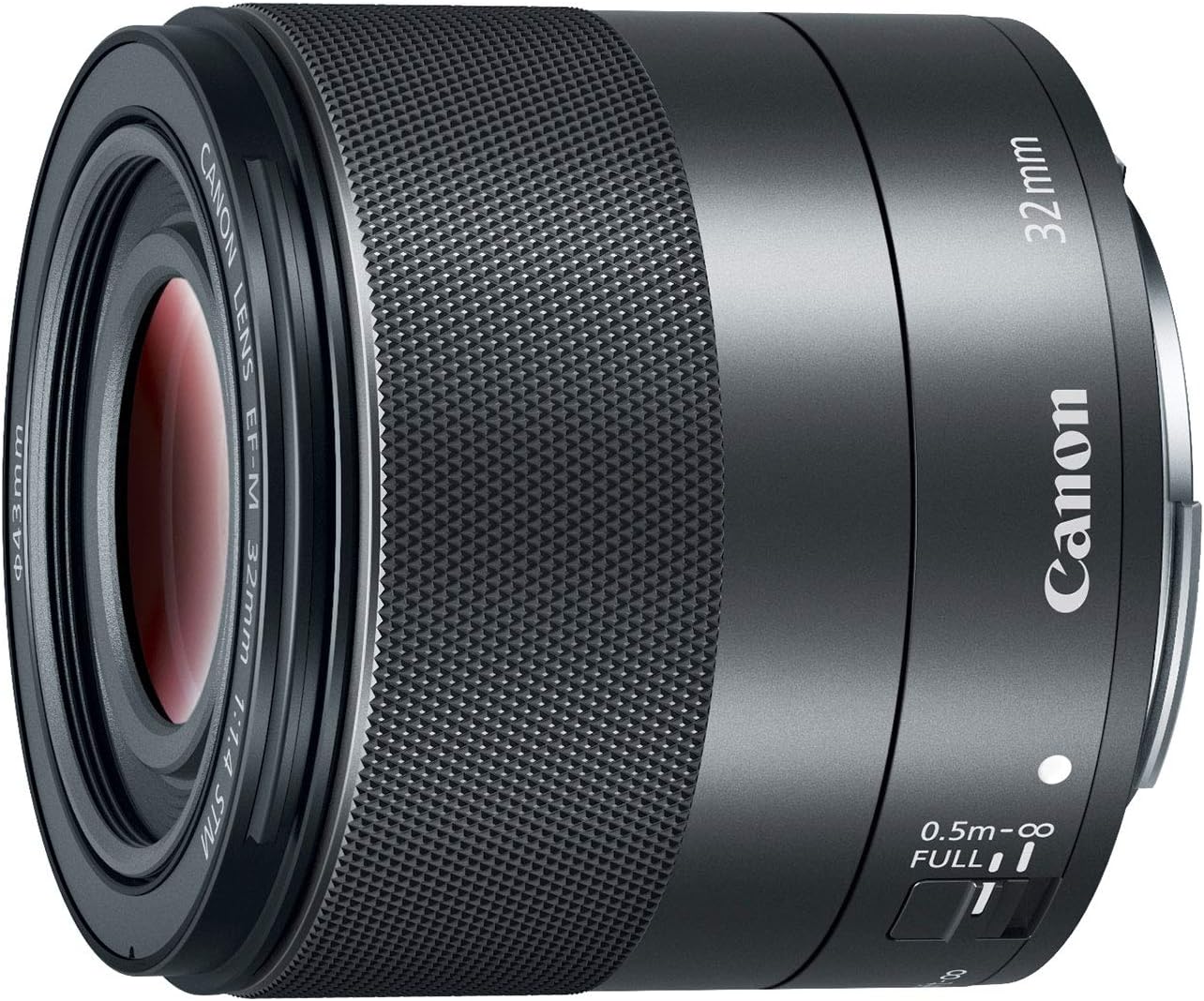 Canon EF-M 32mm f/1.4 STM Lens, Black - 2439C002