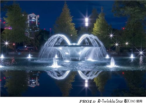 Miniatura 10 de Kenko 825082 PRO1D R-Twinkle Star Cross Filter, 0.3 inches (8 mm), 8 Cross Effects, for Night Views, Illuminations, and Light, Thin Frame, Tienda