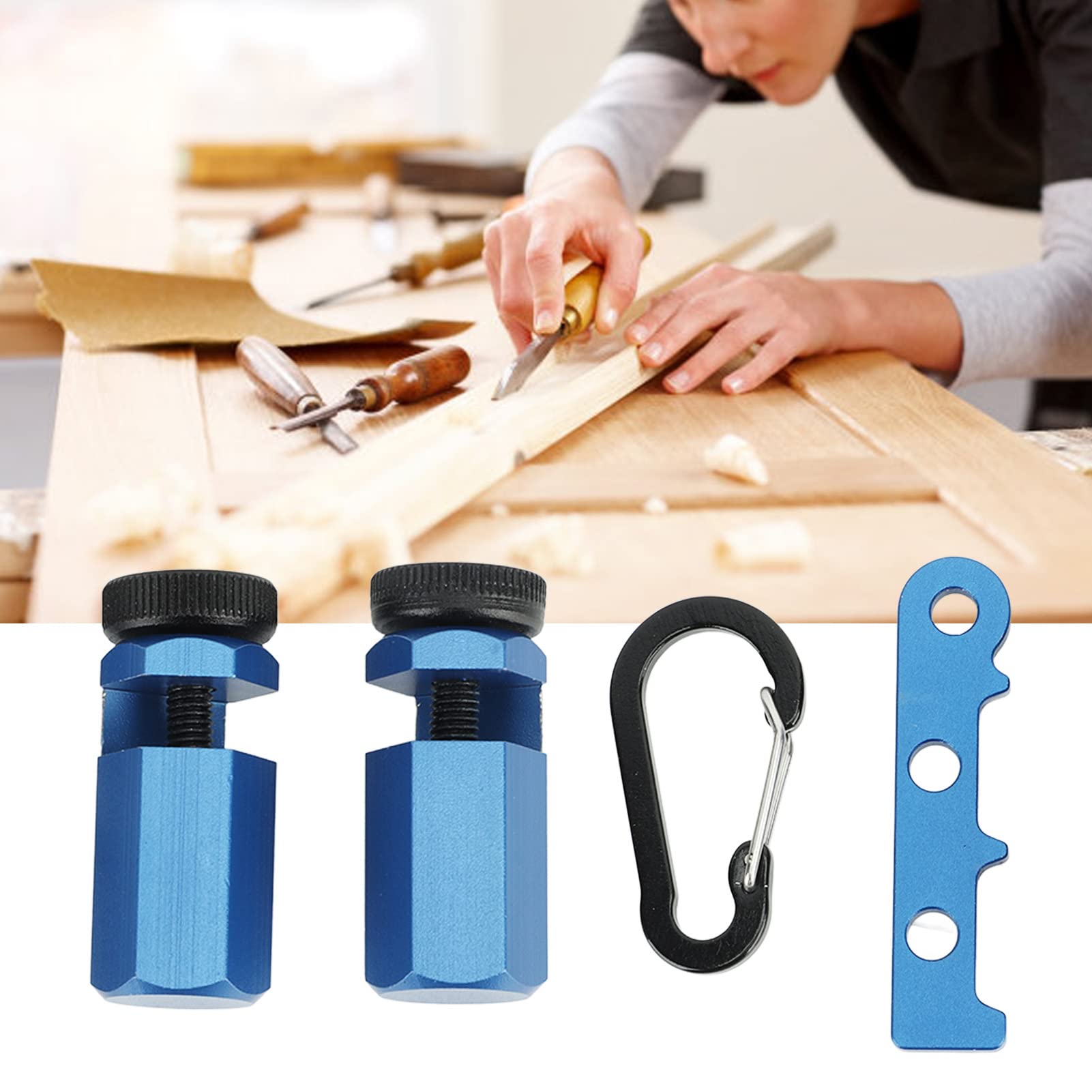 Aluminum Stair Gauge Knob for Accurate Woodworking Non Slip Design for Framing Square Projects,Professional Grade Tool for Precision Carpentry