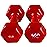 JFIT Vinyl Dumbbell (Set of 2), 6 LBS