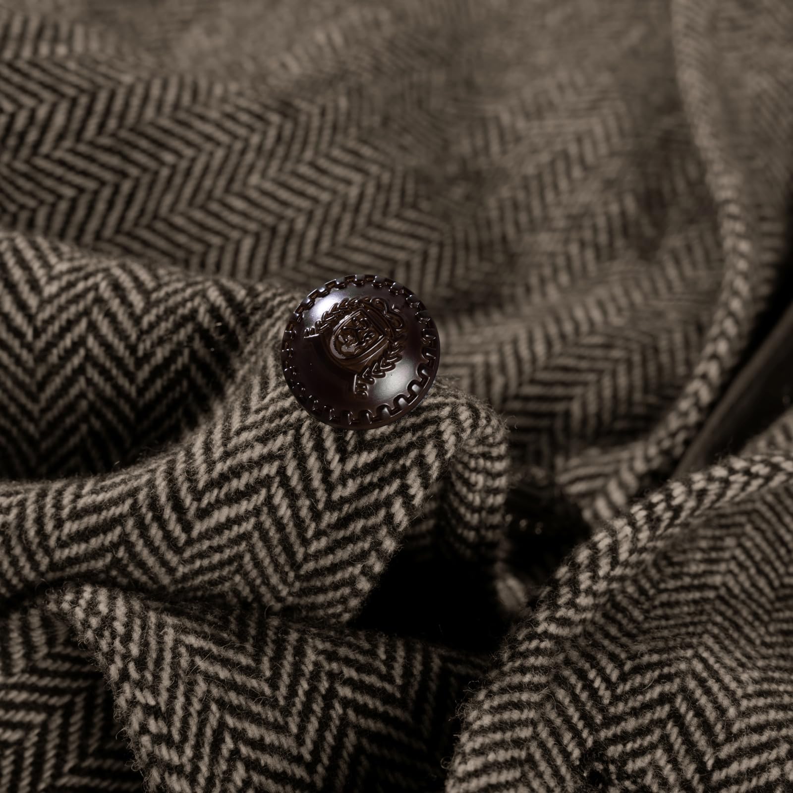 PJ PAUL JONES Sakko - Blazer da uomo vintage misto lana, vestibilità regolare