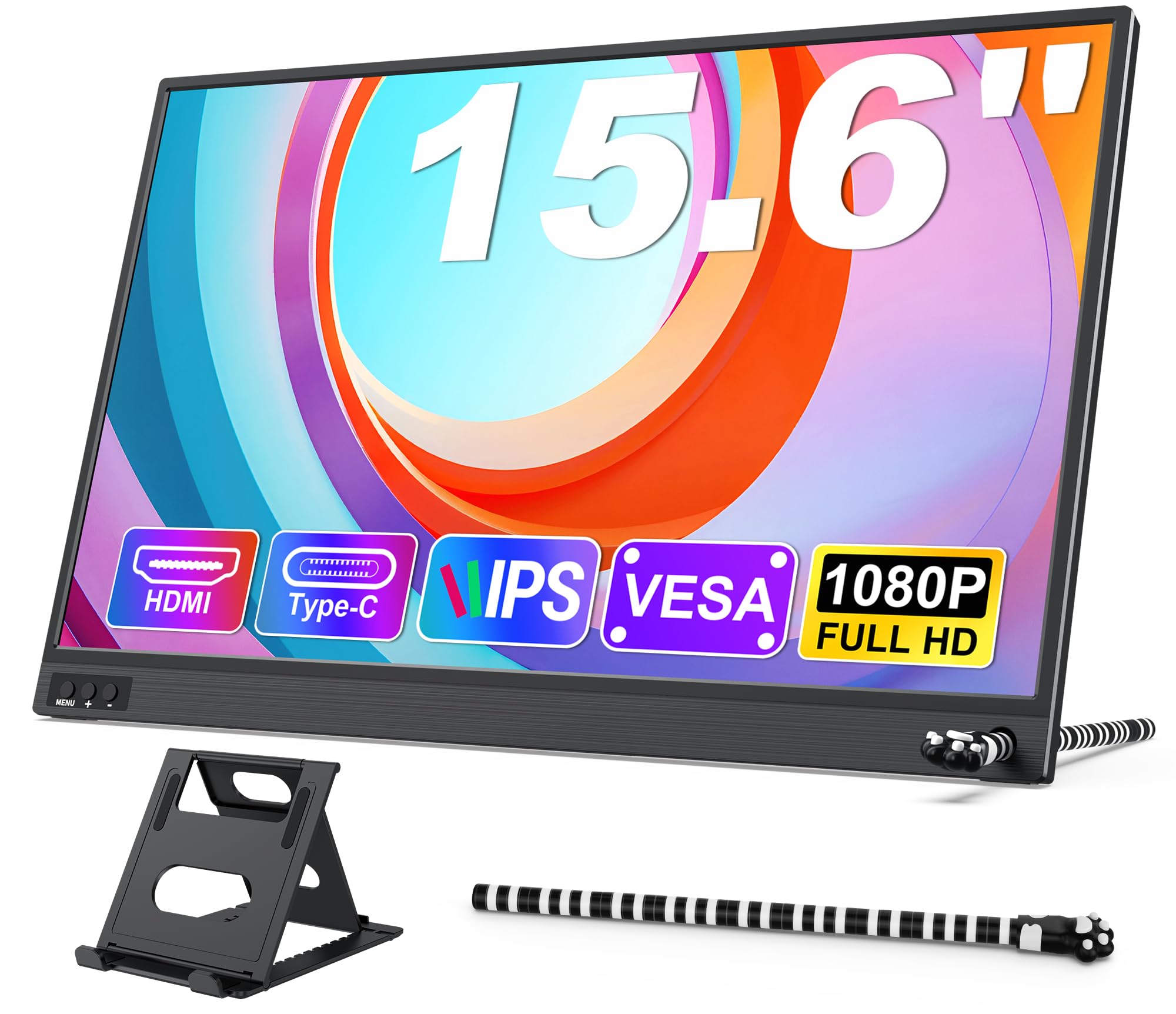その他 PortableGamingMonitor MAGICRAVEN Second Screen Portable Monitor 15.6
