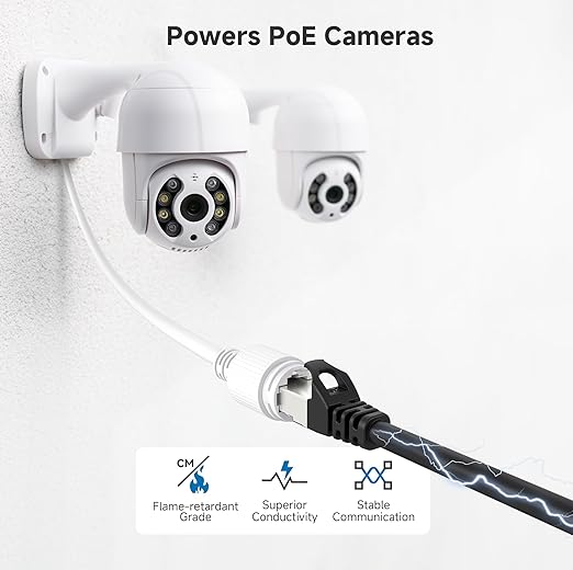 Cable Matters 10Gbps Cat 6A Ethernet 5ft Negro miniatura 7