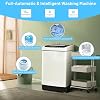 Full Automatic Portable Washing Machine, Top Load, White, 8kg Capacity, Energy Efficient