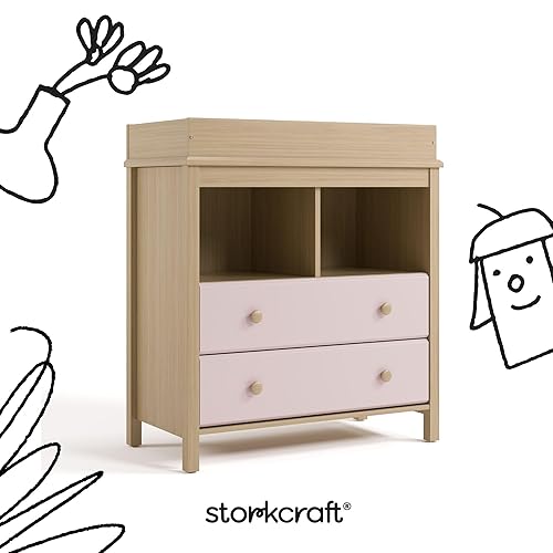 Vista 51 de Storkcraft Alpine - Cómoda doble de 6 cajones (blanco) - Certificado GREENGUARD Gold, cómoda para guardería, cómoda de 6 cajones, cómoda para niños