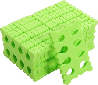 100 Pairs Heart Shaped Toe Correctors Nail Protectors for Green for Nail Art and Pedicures Portable and Cushioned Support for Relief