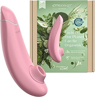 Womanizer Premium Eco Stimulateur clitoridien à succion éco-responsable | Suceur de clitoris avec Autopilot et Smart Silence | Sex Toy aspirant avec 12 niveaux de puissance | Silencieux & étanche