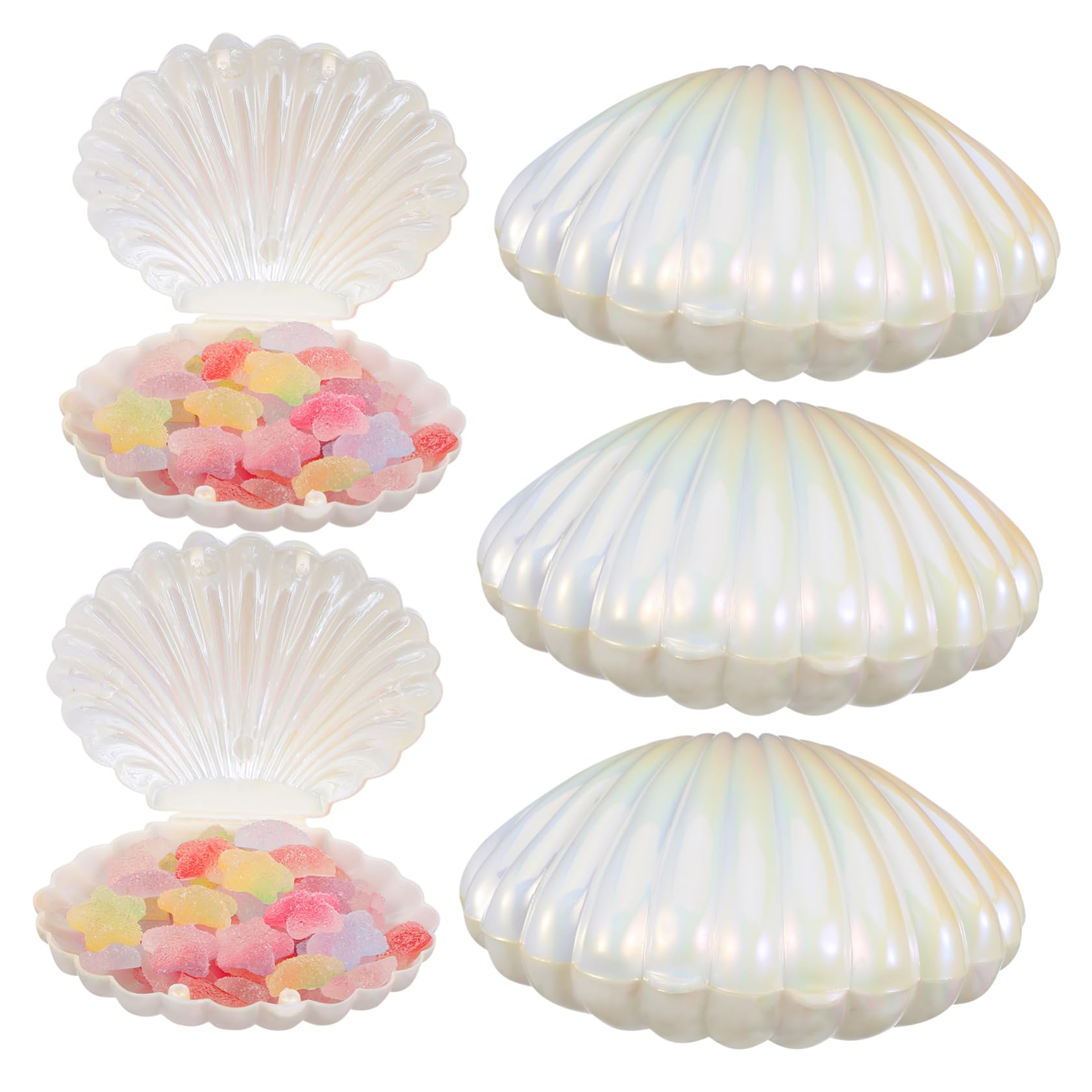 Seashell Shaped Containers Talent Travel Jewelry Box,Travel Jewelry