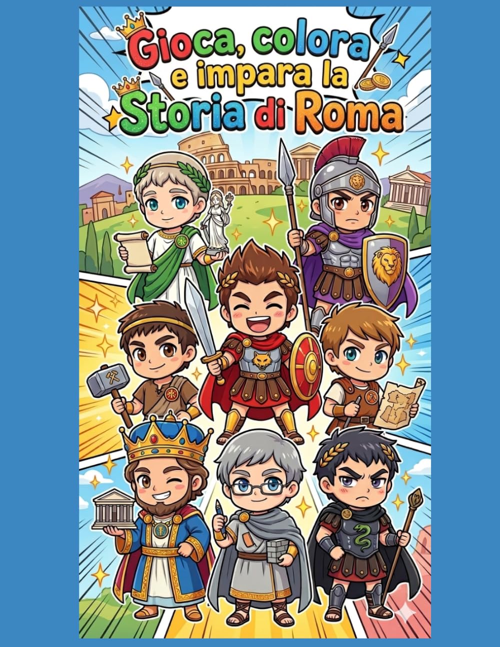 Gioca, colora e impara la Storia di Roma
