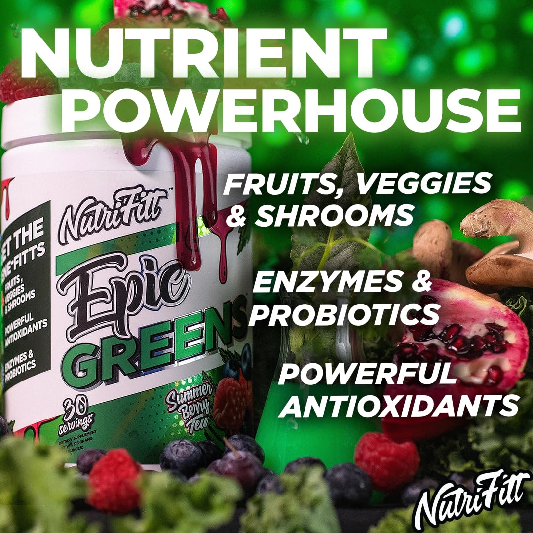 サプリメント(フィトビューティー)&イーシーグリーン Amazon.com: Nutrifitt Epic Greens | Sweet Georgia Peach | Patented