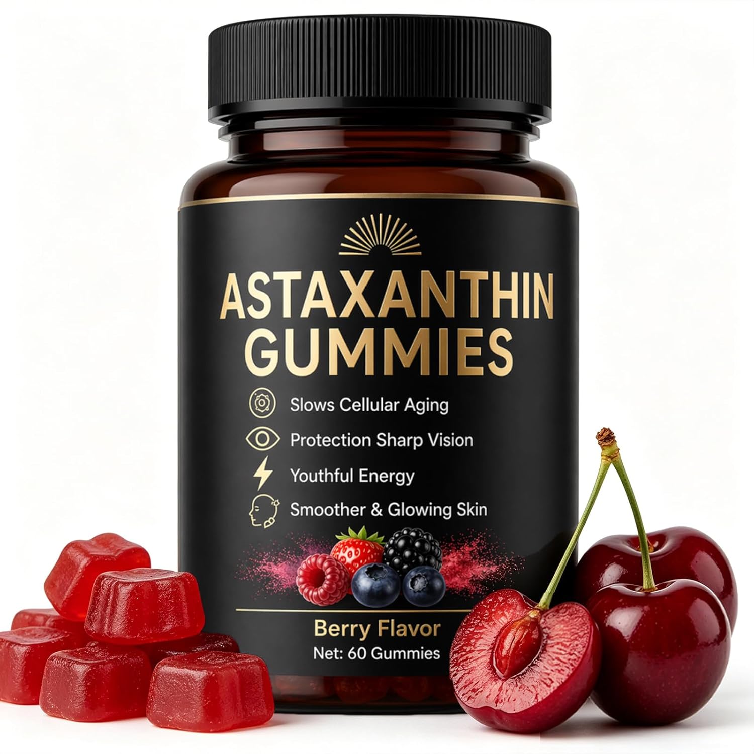 Astaxanthin Gummies for Skin