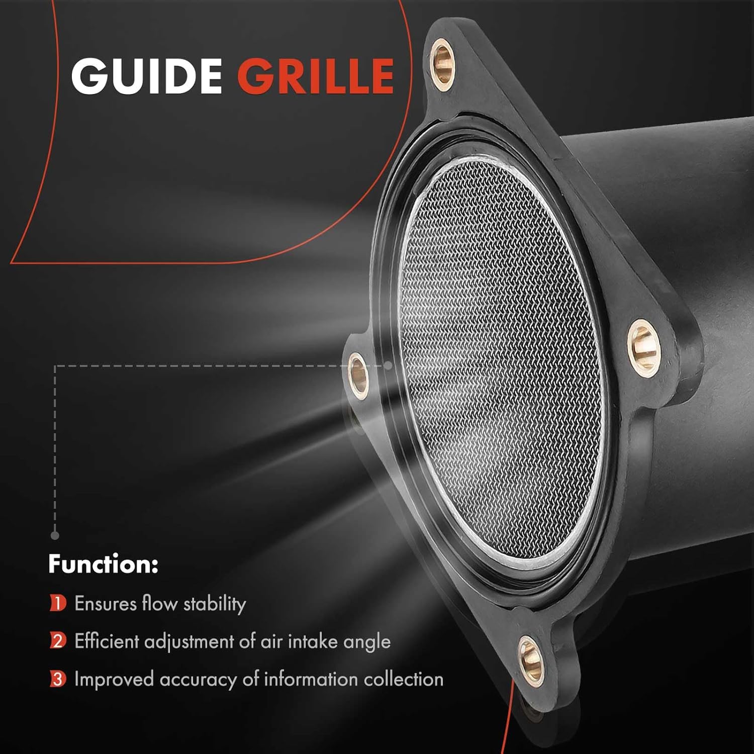 A-Premium Mass Air Flow Sensor Meter [4-Pins] Compatible with Nissan Pathfinder 2001-2002 & Infiniti QX4 2001-2003, V6 3.5L, Replace# 226804W000, 226804W001