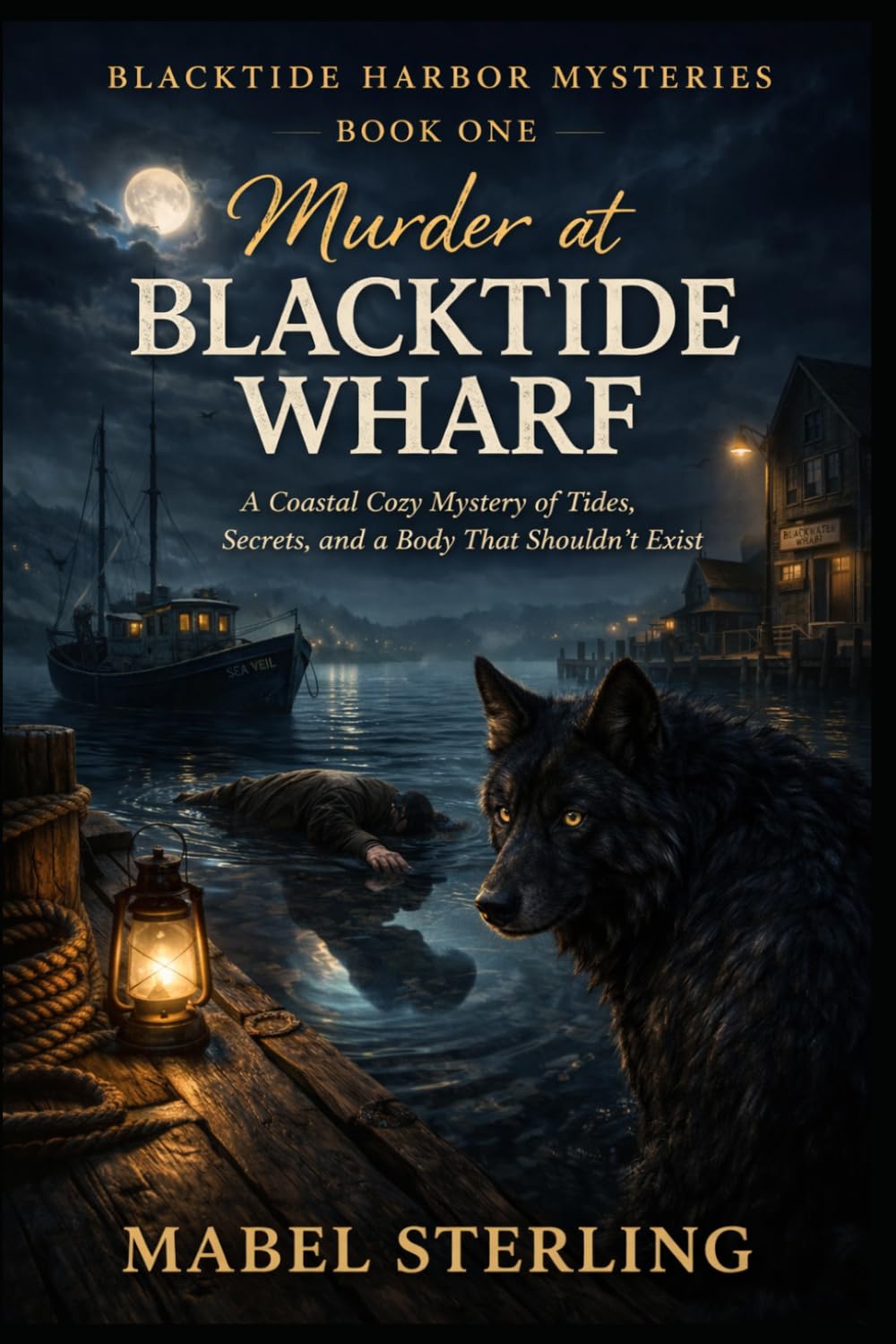 Murder at Blacktide Wharf: A Coastal Cozy Mystery of Tides, Secrets, and a Body That Shouldn’t Exist (BLACKTIDE HARBOR MYSTERIES)