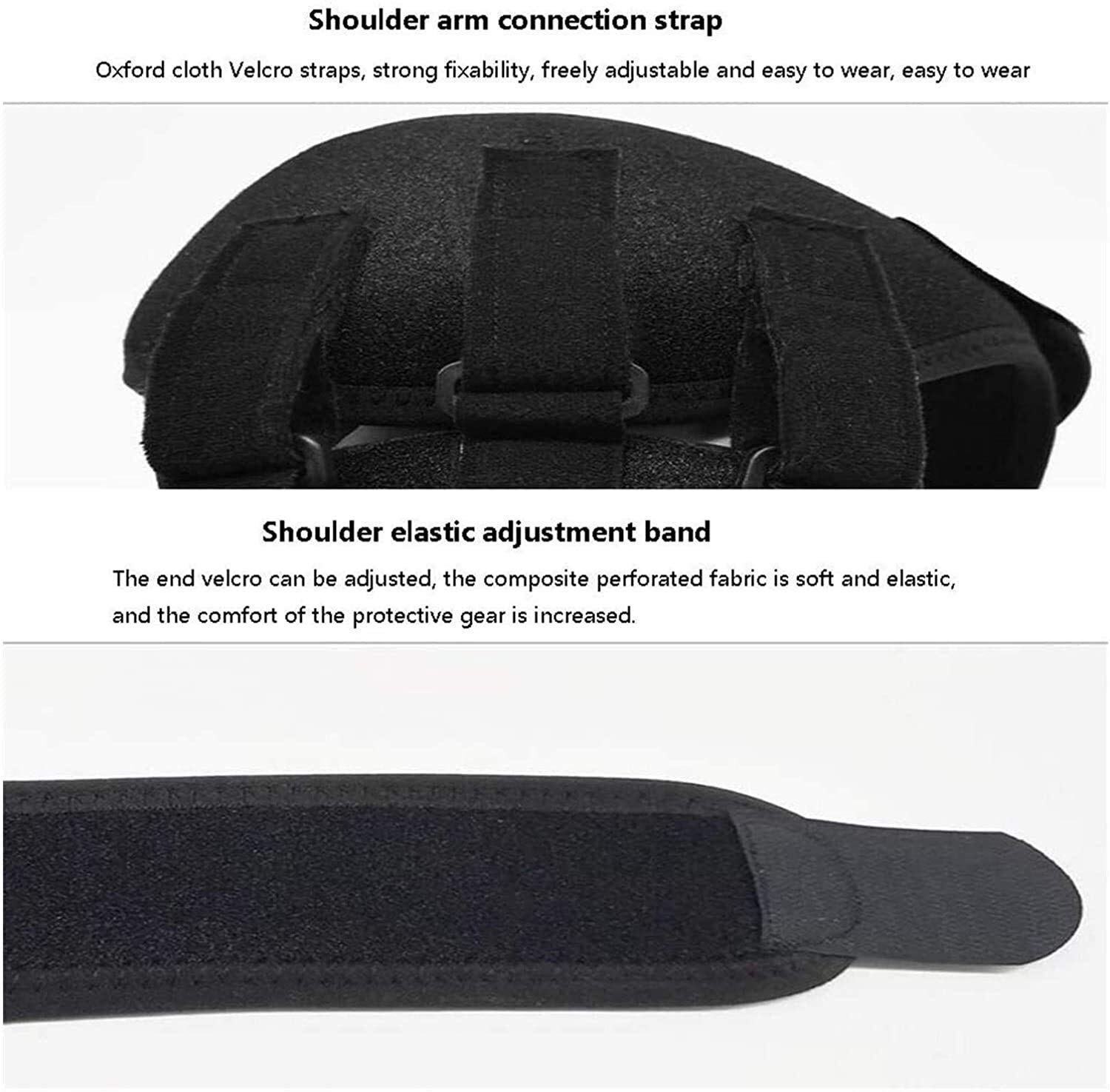 Soportes de Hombro Ajustables, Soporte de subluxación de Hombro, inmovilizadores, Soporte de Brazo, Correa de fijación para rehabilitación de hemiplejía de accidente cerebrovascular