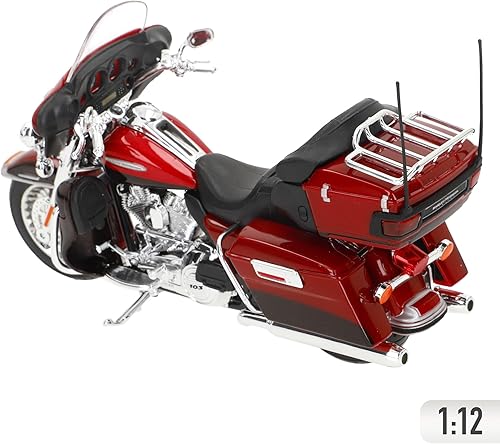 Miniatura 2 de Motocicleta Harley Davidson FLHTK Electra Glide modelo 2013, roja, versión ultralimitada, 1/12 de Maisto 32323.