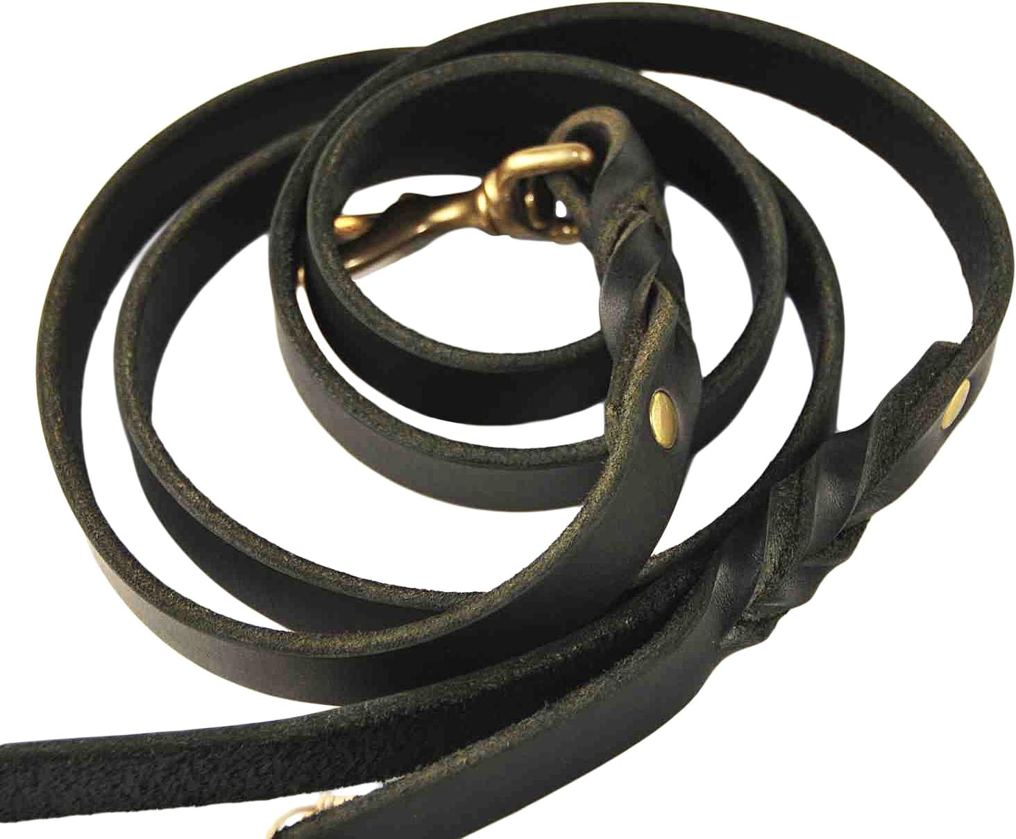 Dean & Tyler Love to Walk Dog Harness, 6-Feet, Black