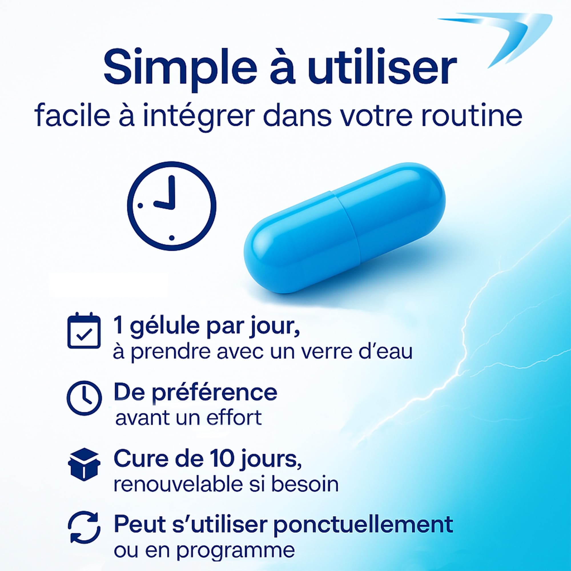 Formule améliorée Homme - Virilité énergie Masculine/Tonifiant Intense pour Homme/Performances et endurance / 10 gélules pour Circulation Sanguine/MACA PANAX GINSENG/FORTENIUM ataï