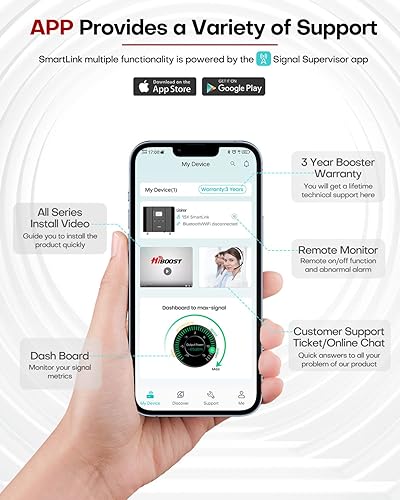 Miniatura 22 de Cubierta de refuerzo de teléfono celular de 6000 pies cuadrados, señal Boost 5G 4G LTE para todos los operadores de EE. UU., amplificador de señal