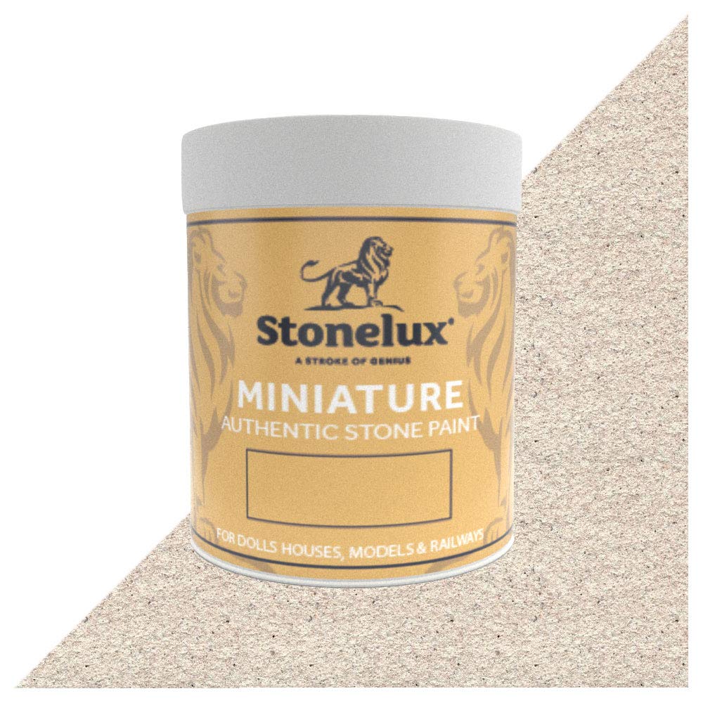 250ml Miniature Paint - Stone Effect Paint for Dolls House & Models (ROCKINGHAM)