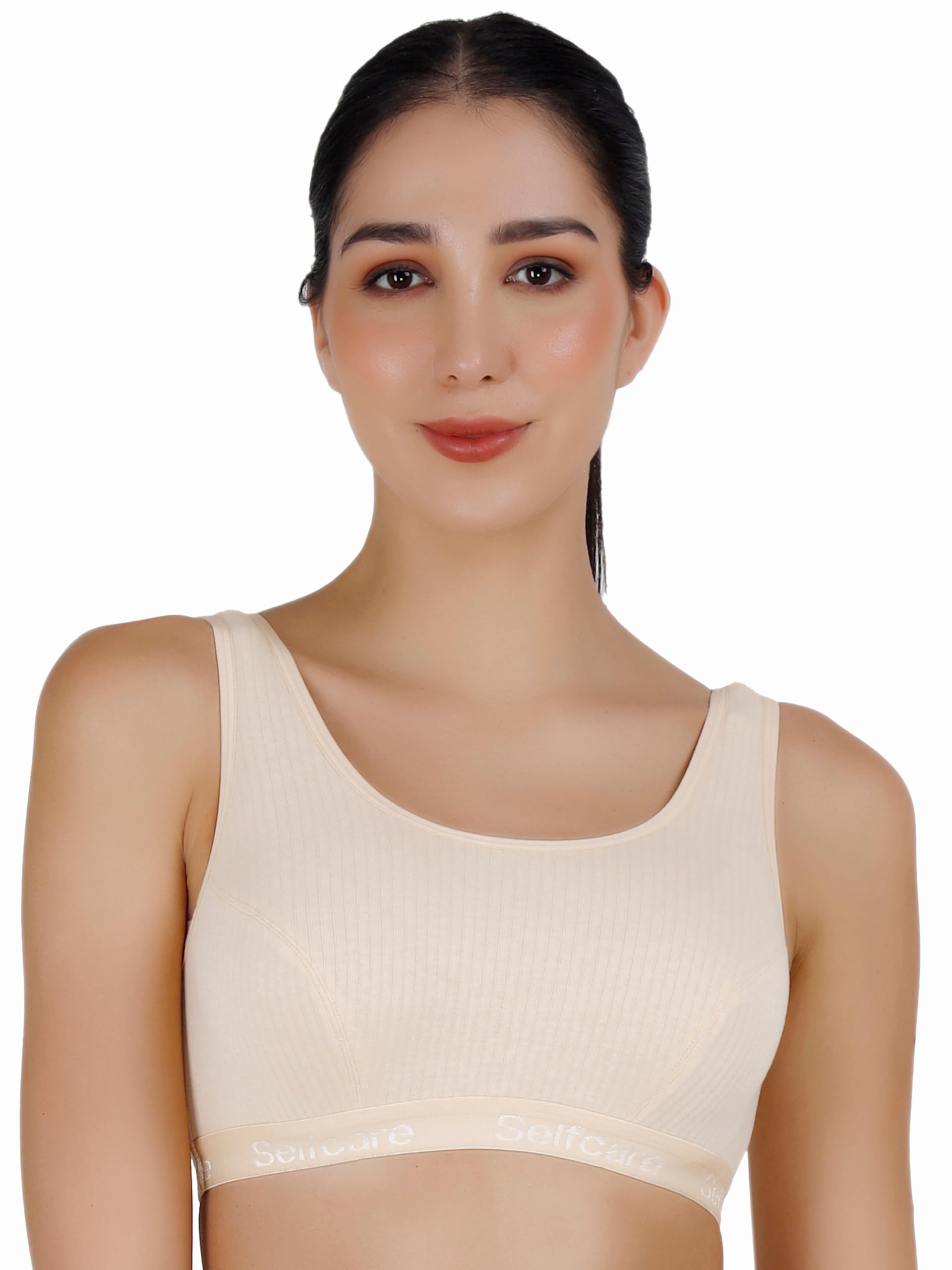 selfcare Womens Winter's Wear Thermal Deep Back Dark Blouse Top-picture-25