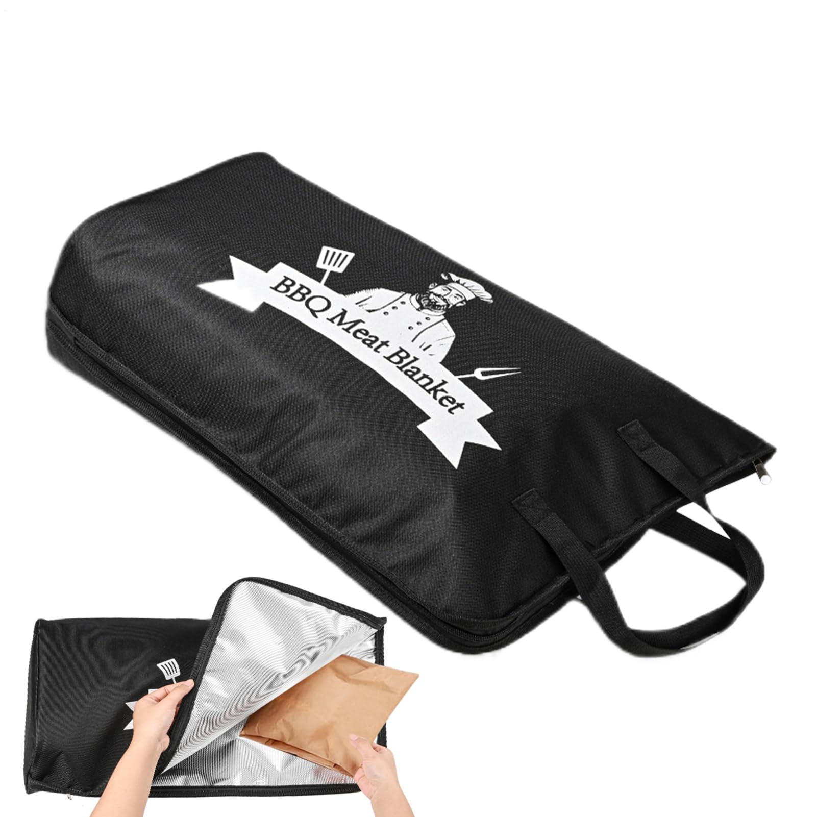 Bolsa de descanso de carne aislada para pavo tierno en picnic